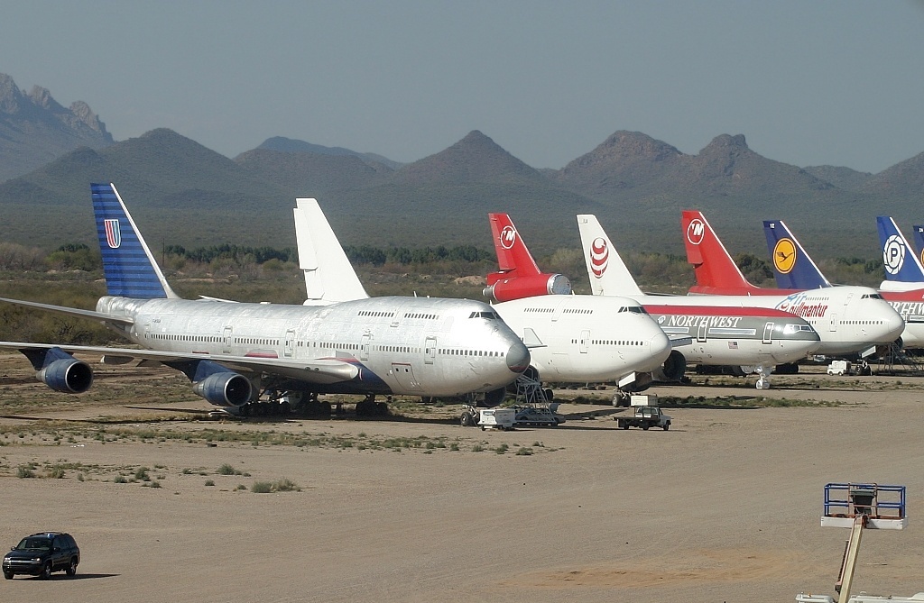 Новая коллекция самолетов в Pinal Airpark 