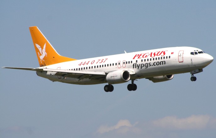 Pegasus Airlines будет летать из Трабзона в Сочи